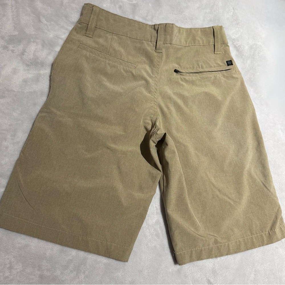 Burnside Boy’s Shorts - Navy and Tan - Picture 3 of 6
